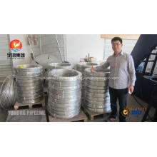 SS Coil Tubing ASTM A269 TP316L Bright Annealed